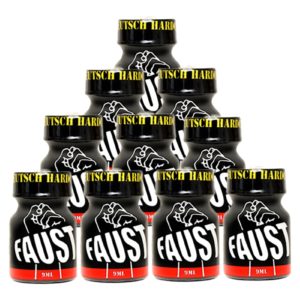 Pack 10 poppers Faust 10ml Poppers